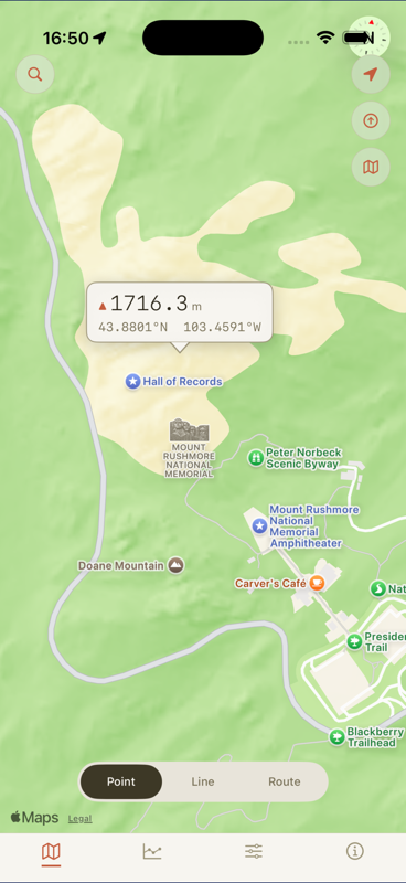 Map view — Altitude Explorer
